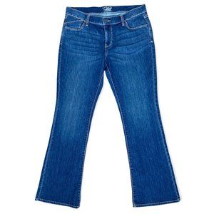 Old Navy The Flirt Bootcut Jeans, sz 10, Medium Rinse, Mid Rise, Stretchy